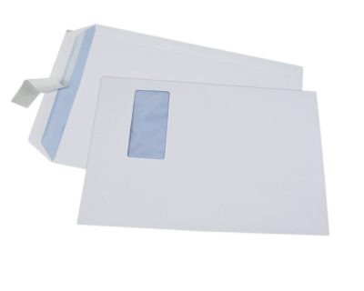 Enveloppes autoadhésives C4 229x324 avec fenêtre