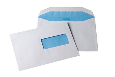 Enveloppe C5 mécanisable pour machine à affranchir 162x229 avec fenêtre