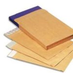 Pochette Auto-adhésive Kraft-Armé brun-130 grammes