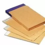 Pochette Auto-adhésive Kraft-Armé brun-130 grammes
