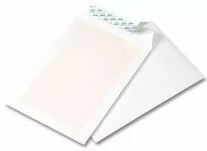 Pochette dos carton 260x330 Blanche