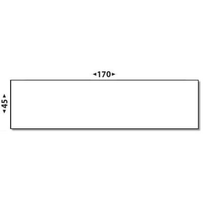 Etiquettes simples d'affranchissement 170x45 mm