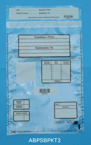 Sac à monnaie transparent
