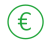Logo euro symbole euro