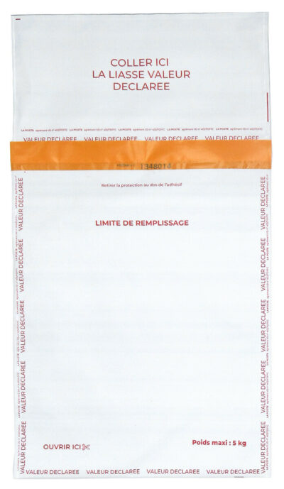 Enveloppe Sécurisée Valeur Déclarée 235x265x120 – Image 2