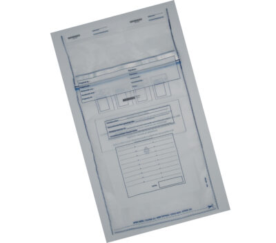 Sac à monnaie transparent - 345 x 525 mm