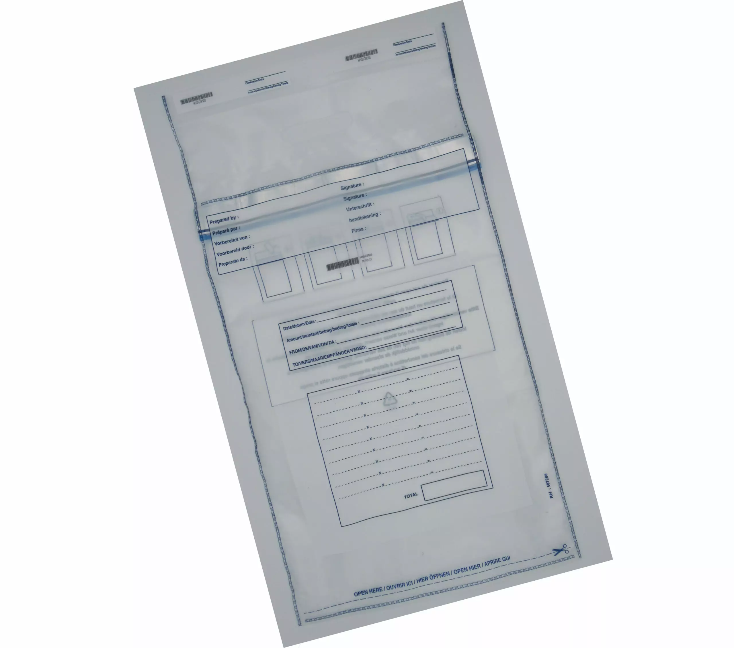 Pochette sécurisée monnaie