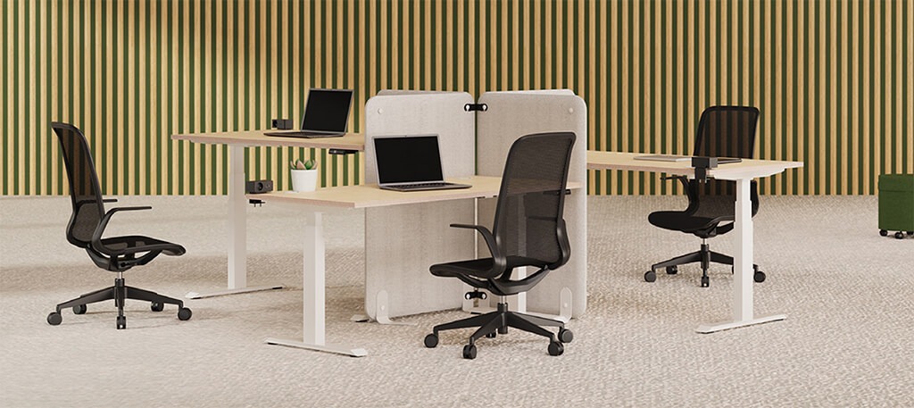 Bureaux assis debout