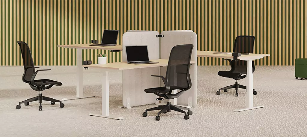 Bureaux assis debout