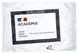 Enveloppes Plastiques transparente  60 micron 280x370