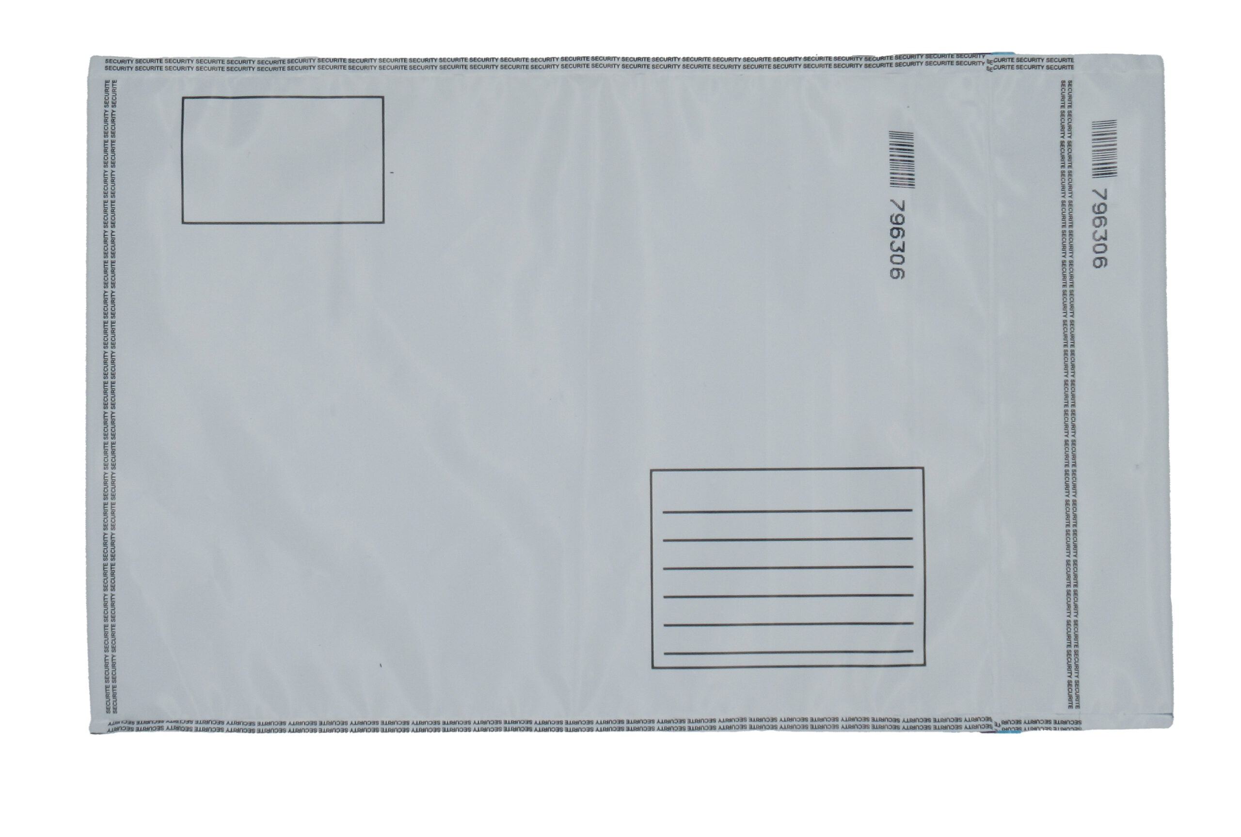 Enveloppes fermeture Haute sécurité PLASTIGARDE 185*290 mm