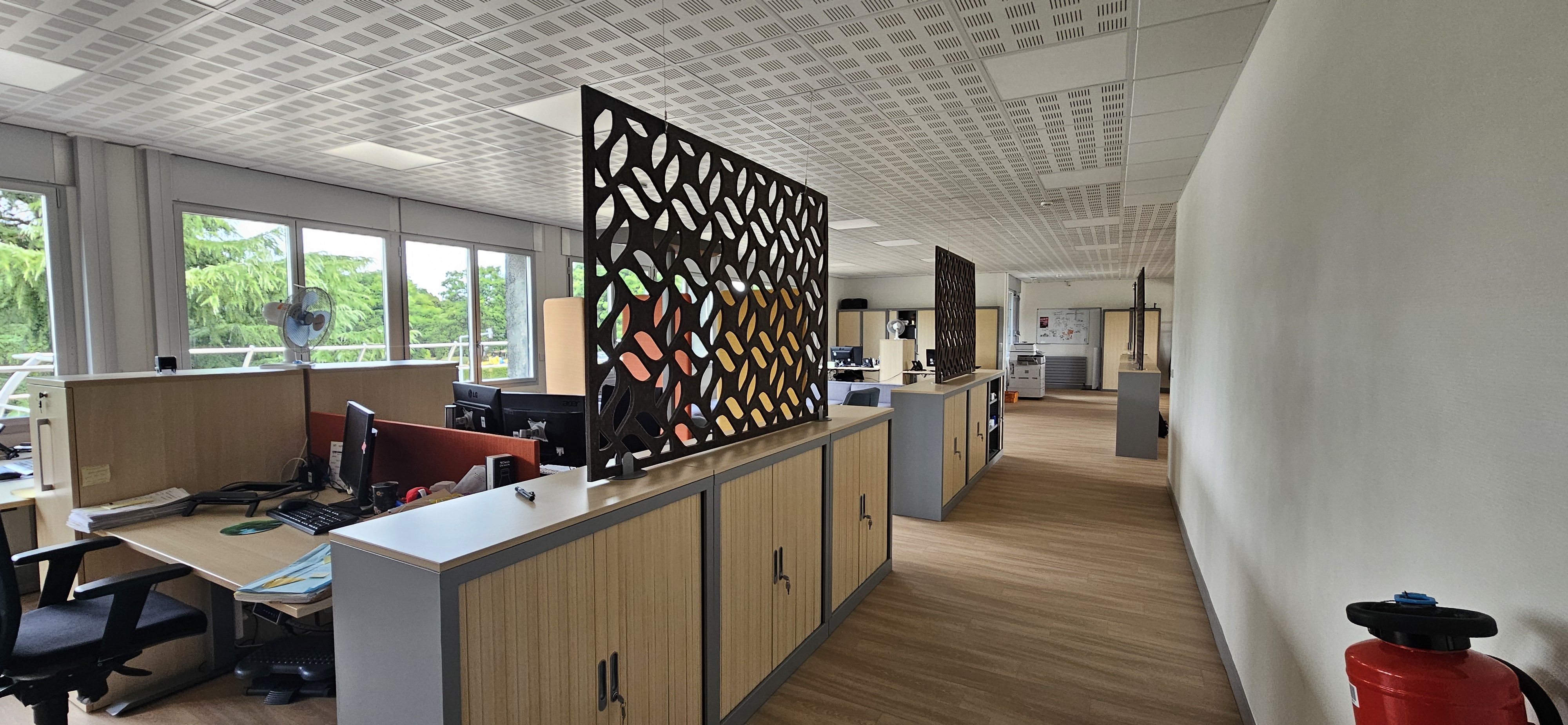 Mobilier d'espace de coworking - DDFIP de l'Eure