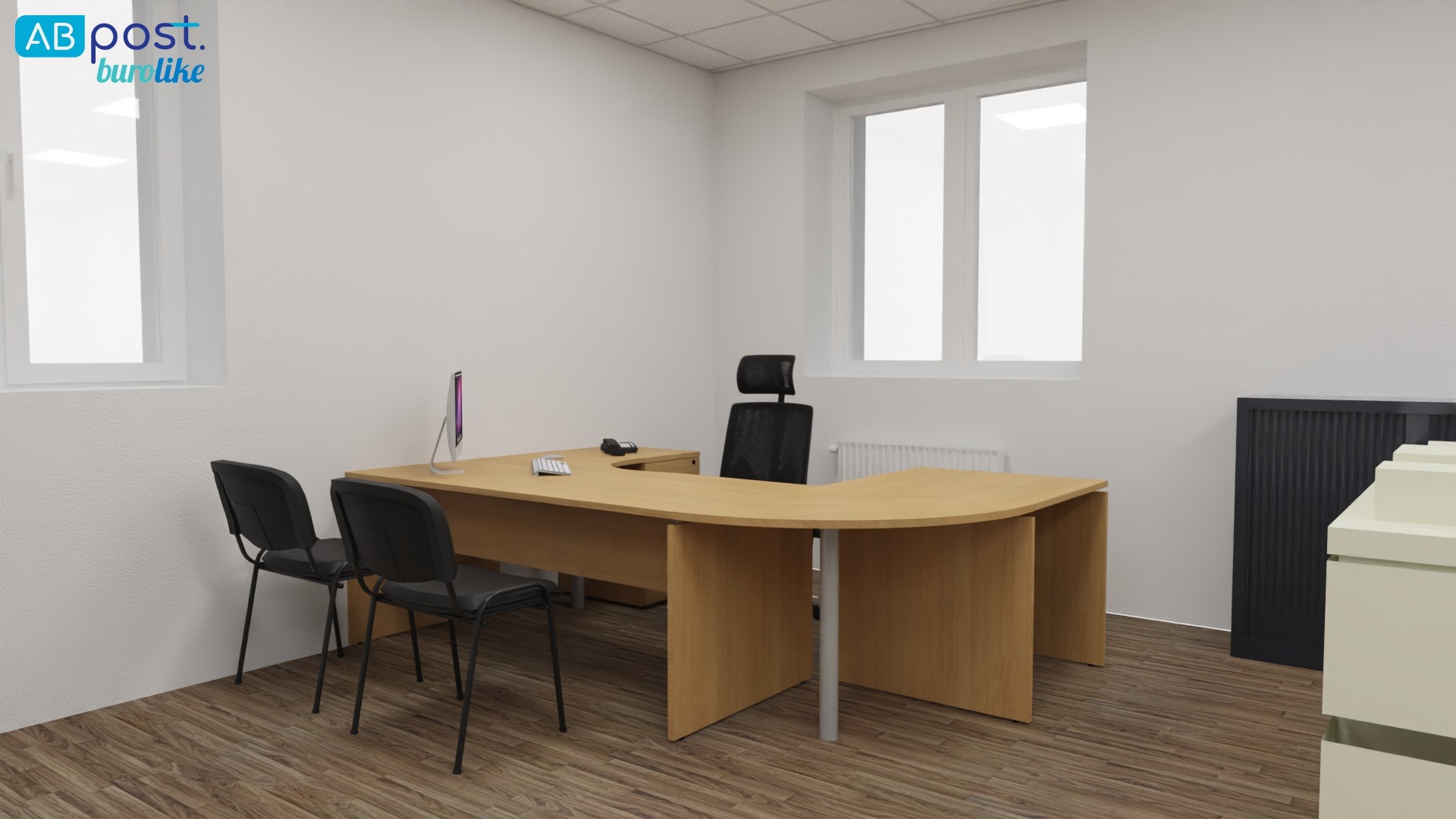 Plan d'aménagement d'un bureau - Mairie de Noues de Sienne
